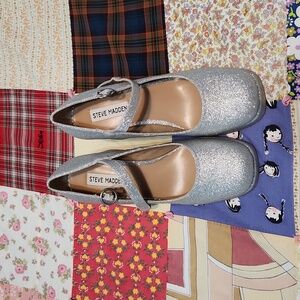 Steve Madden Sparkly Mary Jane Heels